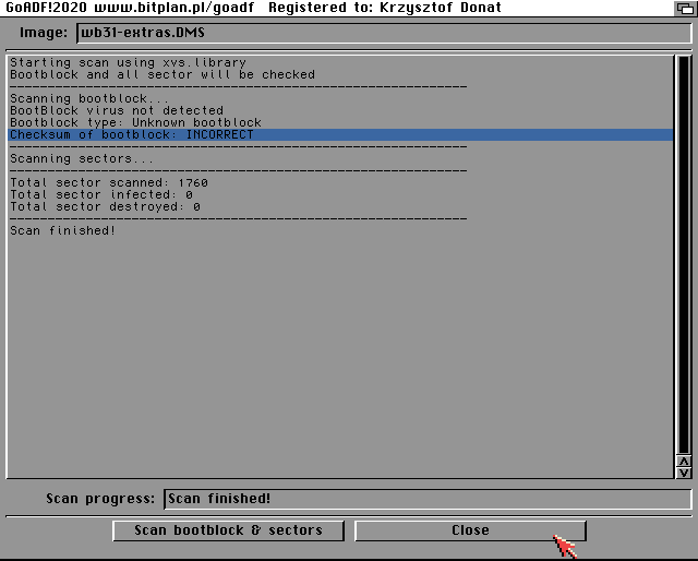 GoADF! antivirus module