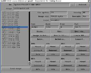 GoADF! main window screenshot