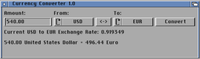 CurrencyConverter - currency conversion tool for AmigaOS